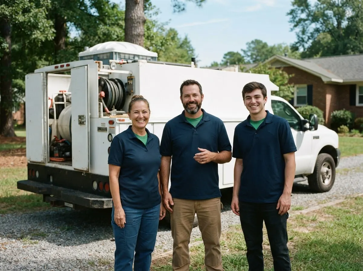 Yosemite Portable Toilets portable toilet rentals team in Raleigh, NC
